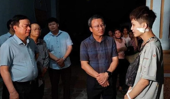 Hà Văn Thanh 20 tuổi là người may mắn sống sót sau vụ tai nạn kinh hoàng