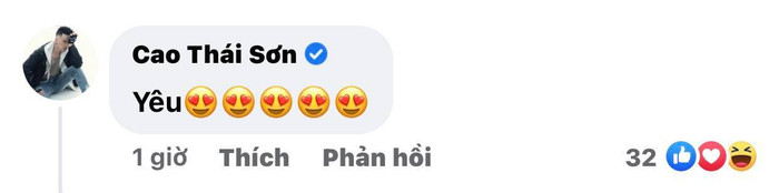  Cao Thái Sơn vội vàng ''thả thính' Angela Phương Trinh cực mùi mẫn. 