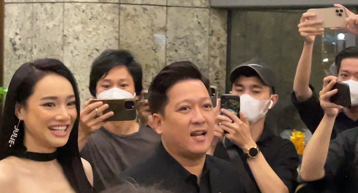 Trường Giang lộ thân hình phát tướng khó nhận ra khi đến tham dự lễ cưới của Mạc Văn Khoa Ảnh 3