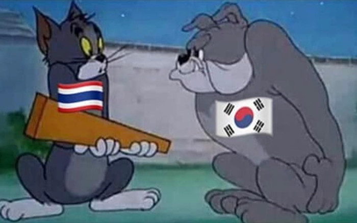 Ảnh chế U23 Việt Nam 'phang' Hàn Quốc, Thái Lan gánh hậu quả Ảnh 2