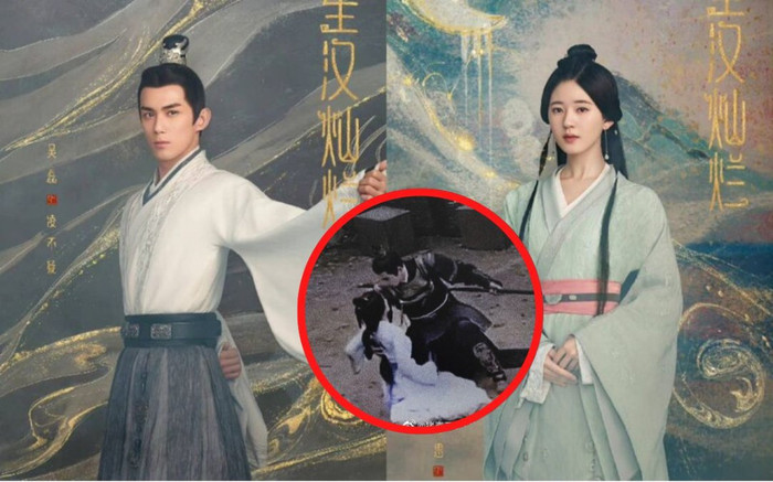 Lộ ảnh Ngô Lỗi đỡ lưng Triệu Lộ Tư đầy ngọt ngào, ngày Tinh Hán Xán Lạn lên sóng không còn xa Ảnh 2