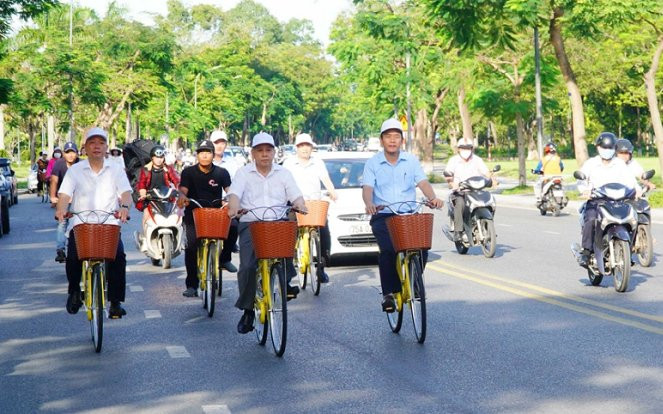 Lần đầu tiên triển khai mô hình xe đạp công cộng tại Huế Ảnh 2