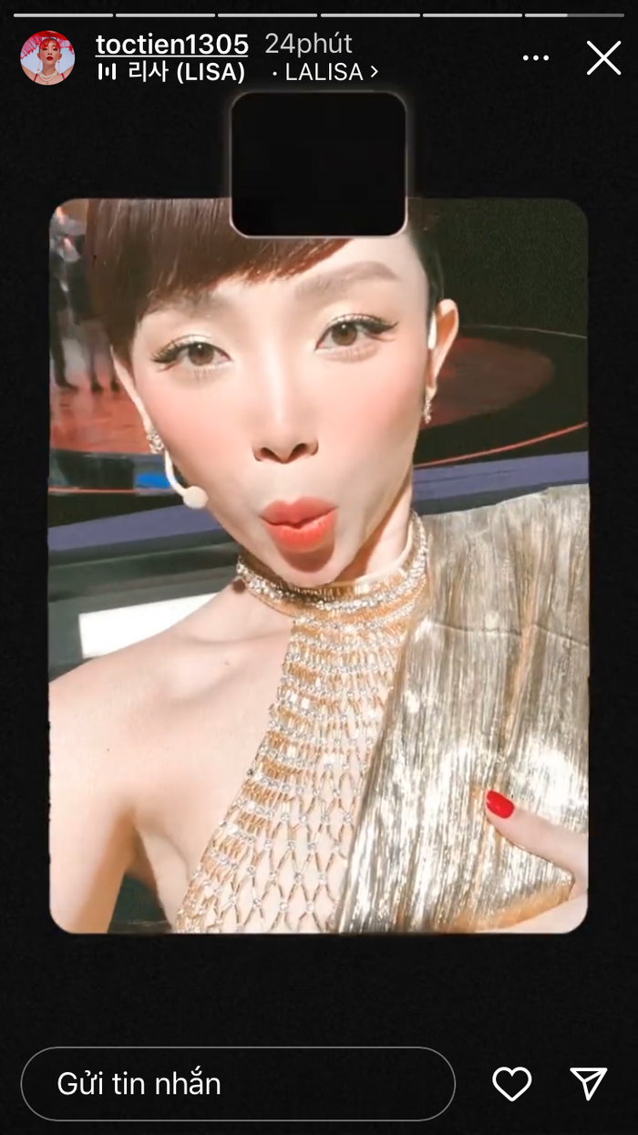 Cô nàng đã dùng nhạc của Lisa để lồng ghép vào đoạn clip của mình&nbsp;