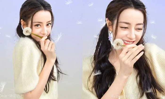 Loạt sao Hoa ngữ chuộng kiểu tóc 'tình đầu': Địch Lệ Nhiệt Ba, Đàm Tùng Vận 30 tuổi mà như thiếu nữ Ảnh 10