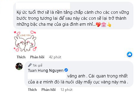 Nam ca sĩ chia sẻ việc nuôi dạy các con là điều quan trọng nhất