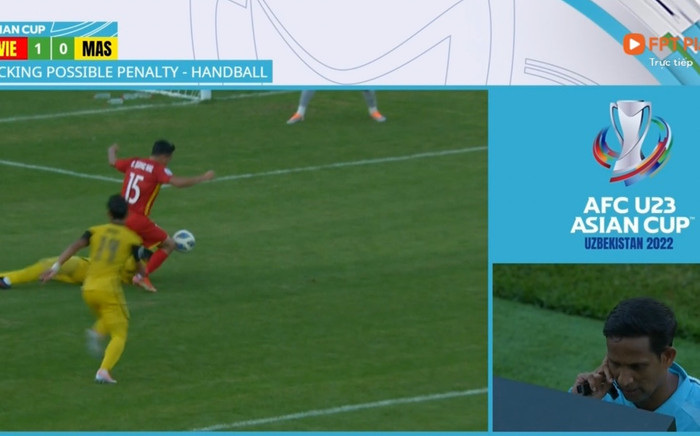 Tranh cãi tình huống U23 Việt Nam hưởng phạt đền: Trưởng ban trọng tài VFF nói gì? Ảnh 2