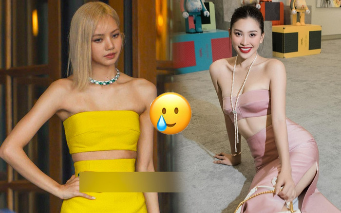 Lisa xuất hiện cạnh Anna Hathaway với trang phục giống hệt Tiểu Vy, ai là người mặc 'váy nhái'? Ảnh 2