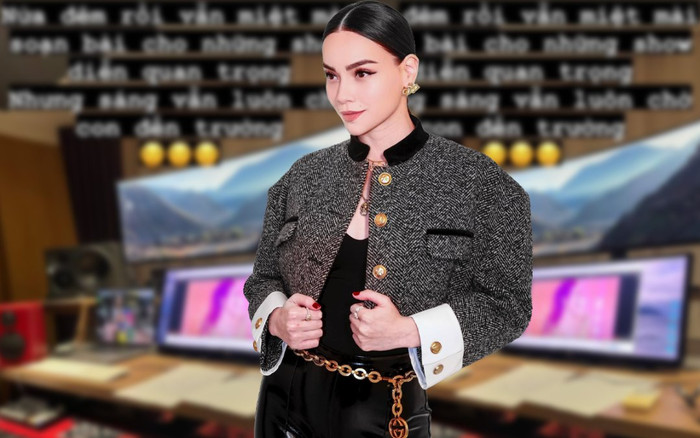 Miệt mài soạn nhạc đến tận nửa đêm, nhưng Hồ Ngọc Hà vẫn không quên nhiệm vụ đối với Lisa - Leon Ảnh 2