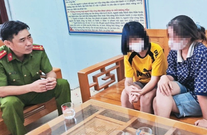 Các nạn nhân sau khi được giải cứu. (Ảnh: Zing.vn)