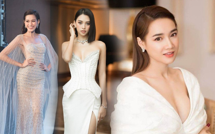 'Đụng hàng' với cả dàn hoa hậu, Nhã Phương vẫn không bị lép vế nhờ điều này Ảnh 2