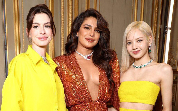 Lisa (BLACKPINK) lập thêm thành tích trên Instagram khi khoe ảnh chụp cùng 'chị đẹp' Anne Hathaway Ảnh 2