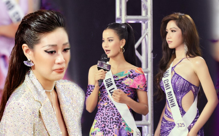 Khánh Vân bật khóc khi sắp hết nhiệm kỳ Hoa hậu Hoàn vũ Việt Nam Ảnh 2