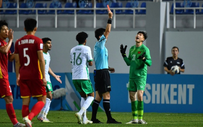 U23 Việt Nam thua Saudi Arabia 0-2: Thẻ đỏ và khác biệt đẳng cấp Ảnh 2