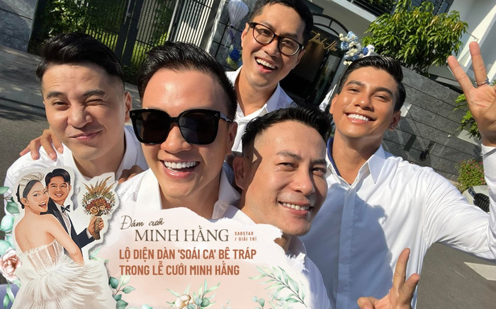 Lộ diện dàn 'soái ca' bê tráp trong lễ cưới Minh Hằng, toàn tên tuổi đình đám Vbiz Ảnh 2