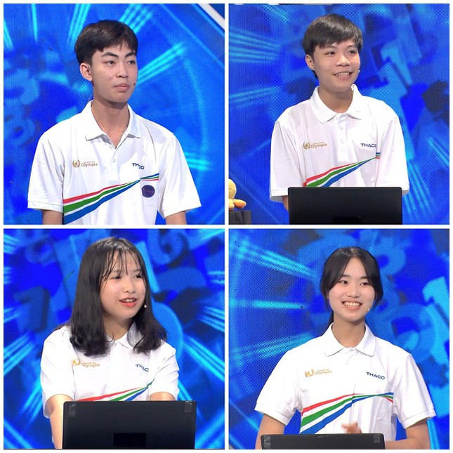 Các thí sinh ở cuộc thi tuần vừa qua. Ảnh: Đường Lên Đỉnh Olympia.