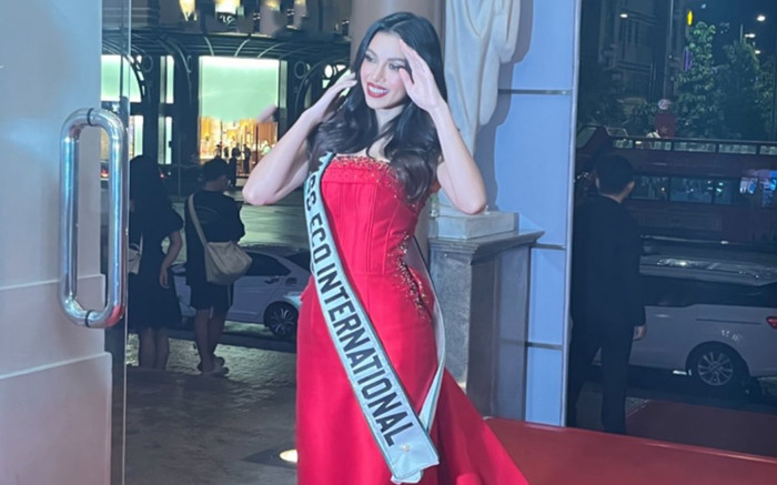 Cận cảnh nhan sắc của đương kim Miss Eco International Kathleen Paton Ảnh 2