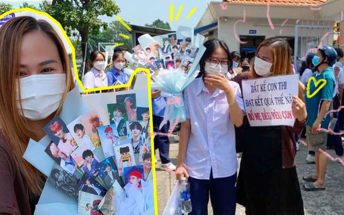 Những hình ảnh đầy cảm xúc của phụ huynh dành cho con em trong kỳ thi vào lớp 10 ở TP.HCM Ảnh 2