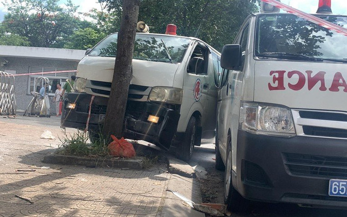 Bệnh viện thông tin về vụ đối tượng ngáo đá cướp xe cấp cứu gây náo loạn Ảnh 2