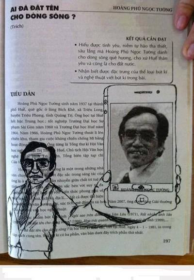 Với sự tinh nghịch, sáng tạo, học trò đã cho ra đời những bức vẽ hài hước