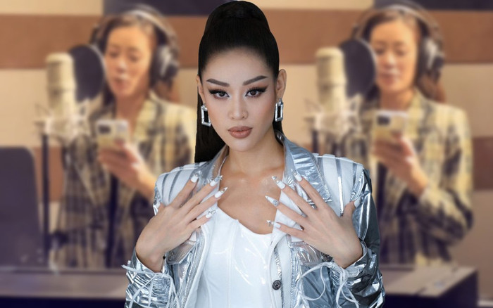 Hoa hậu Khánh Vân lộ diện trong phòng thu, sẽ có tiết mục trình diễn 'đẫm nước mắt' chia tay nhiệm kỳ? Ảnh 2