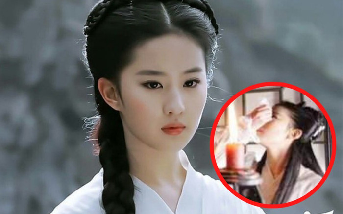 Lưu Diệc Phi phải dùng thuốc nhỏ mắt mới khóc được, netizen khuyên nên học tập Triệu Lệ Dĩnh - Dương Tử Ảnh 2