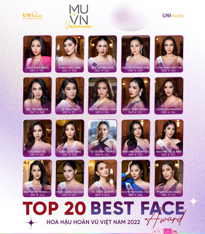 Top 20 gương mặt đẹp nhất tại Hoa hậu Hoàn vũ Việt Nam 2022: Liệu có yếu tố bất ngờ? Ảnh 3