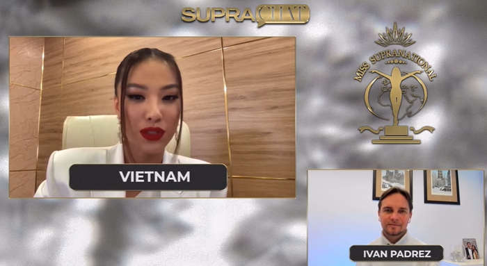 Á hậu Kim Duyên phỏng vấn cùng BTC Miss Supranational 2022, trình tiếng Anh đã cải thiện? Ảnh 4