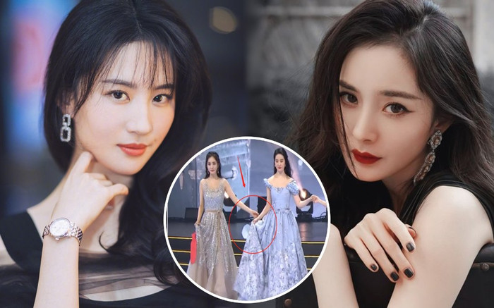 Xôn xao khoảnh khắc Lưu Diệc Phi ngó lơ Dương Mịch Ảnh 2