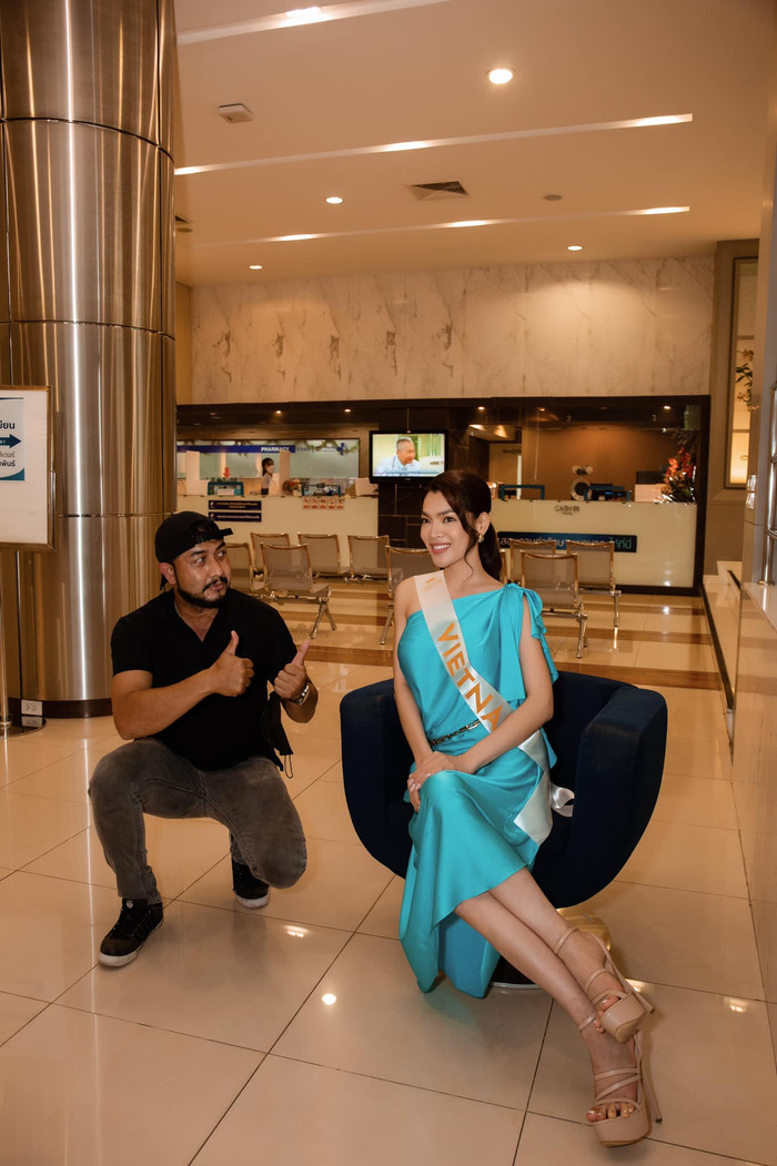 Góc so sánh: Trân Đài nữ tính bên dàn thí sinh thiếu mềm mại của Hoa hậu Chuyển giới Quốc tế 2022 Ảnh 8