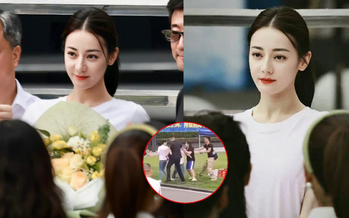 Hành động của Địch Lệ Nhiệt Ba khi cố nán lại lấy thư người hâm mộ dù quản lý xua đuổi gây chú ý Ảnh 2