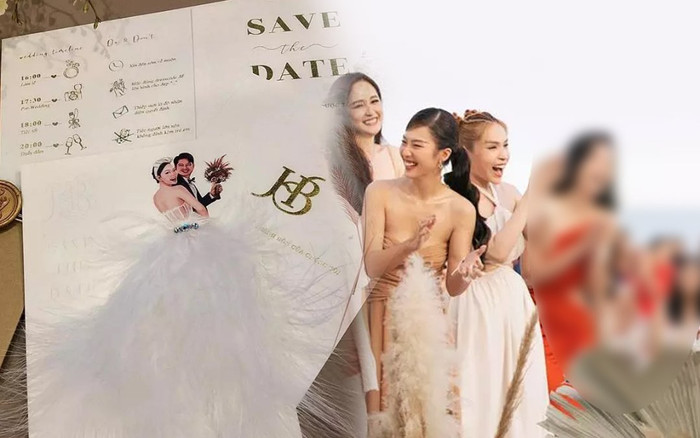 Có yêu cầu rõ ràng nhưng nhân vật này vẫn diện trang phục đỏ chót trong đám cưới Minh Hằng Ảnh 2