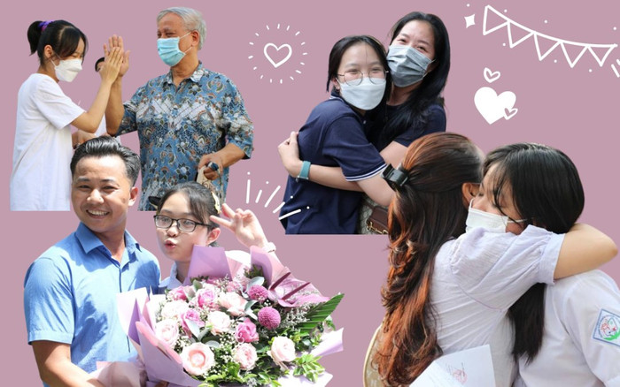 Những khoảnh khắc đẹp trong kỳ thi vào lớp 10 tại Hà Nội Ảnh 2