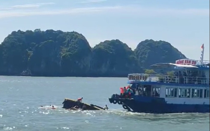 Va chạm tàu trên vịnh Lan Hạ khiến một phụ nữ tử vong Ảnh 2