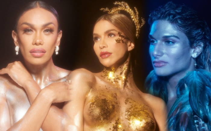 Bộ ảnh của thí sinh Hoa hậu Chuyển giới: Người hở ngực bạo, người còn nét quá nam tính Ảnh 2