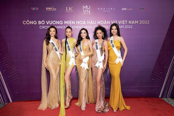 Dàn 'bông hậu' nở rộ trong đêm công bố vương miện tiền tỷ cho tân Miss Universe Vietnam Ảnh 6