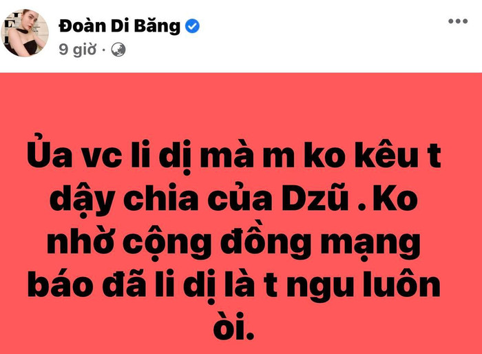 Đoàn Di Băng có màn đáp trả cực gắt giữa tin đồn ly hôn Ảnh 1