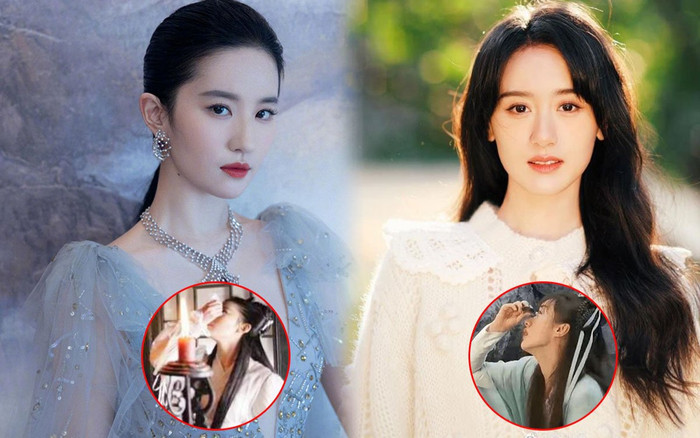 Cùng dùng thuốc nhỏ mắt để khóc nhưng Viên Băng Nghiên bị mỉa mai còn Lưu Diệc Phi lại được tha thứ Ảnh 2