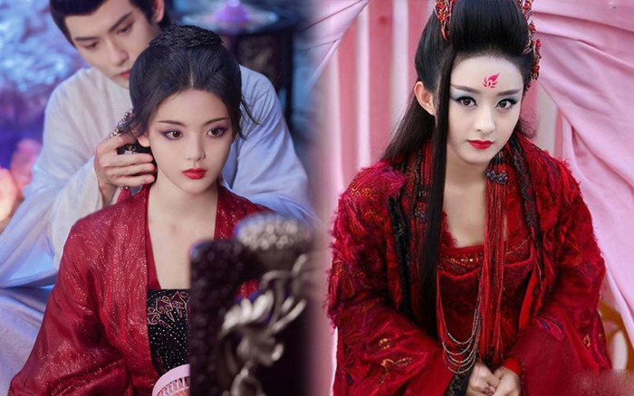 Dương Siêu Việt sao chép tạo hình của Triệu Lệ Dĩnh, liệu có vượt mặt đàn chị trong Trọng Tử? Ảnh 2