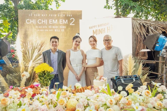 Sau kết hôn, đây là dự án điện ảnh đầu tiên mà Minh Hằng tham gia.