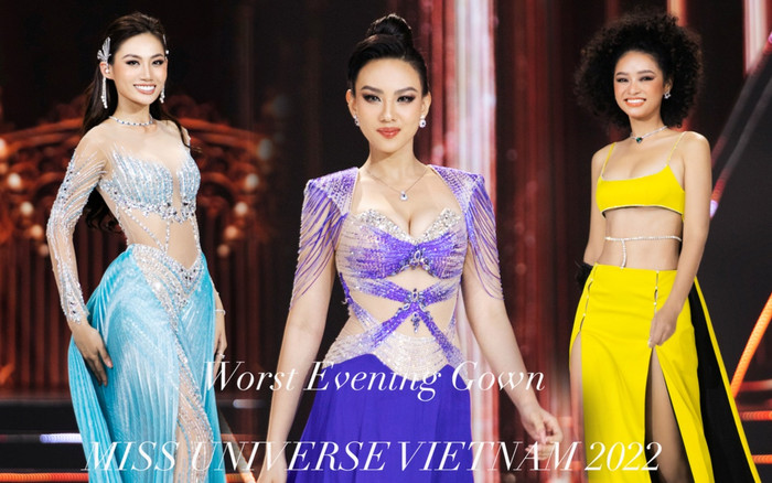 Bộ cánh dạ hội 'lệch pha' của đêm bán kết MUVN 2022: Kẻ lạc đề, người được cộng miễn phí chục tuổi Ảnh 2