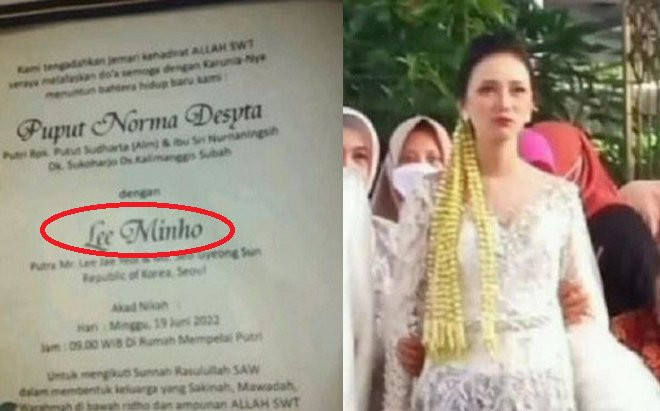 Đám cưới 'gây sốt' bởi chú rể tên Lee Min Ho, bất ngờ hơn với quà cưới cực khủng từ đằng trai Ảnh 2