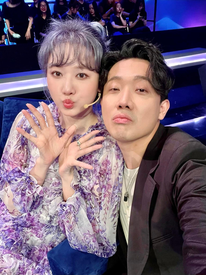 Trấn Thành và bà xã Hari Won.