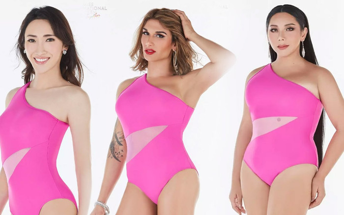 'Bật ngửa' với thân hình của thí sinh chuyển giới: Trong ảnh nuột nà, trên sân khấu như đô vật Ảnh 2