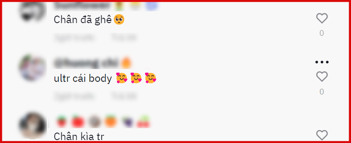 Dân mạng không ngớt lời khen ngợi đôi chân của Thiều Bảo Trâm 