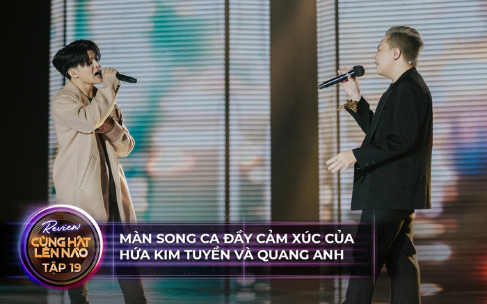 Cùng hát lên nào tập 19: Màn song ca đầy cảm xúc giữa 'hit-maker' Hứa Kim Tuyền và Quang Anh Ảnh 2