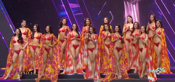 Top 16 chung cuộc Miss Universe Vietnam 2022.