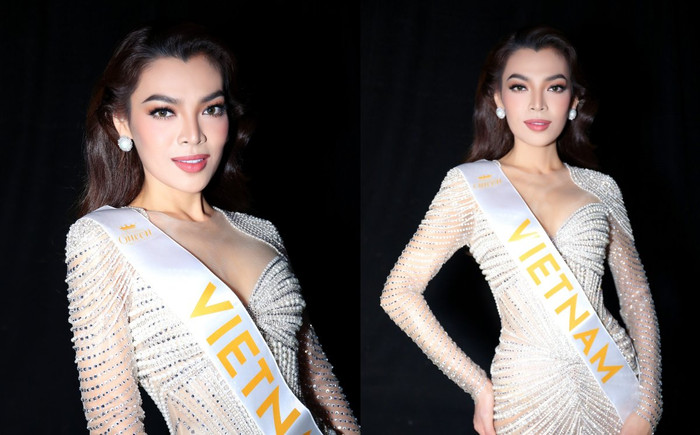 Lộ diện váy dạ hội chung kết của Trân Đài: Trận chiến cuối cùng cho giấc mơ vương miện Ảnh 2