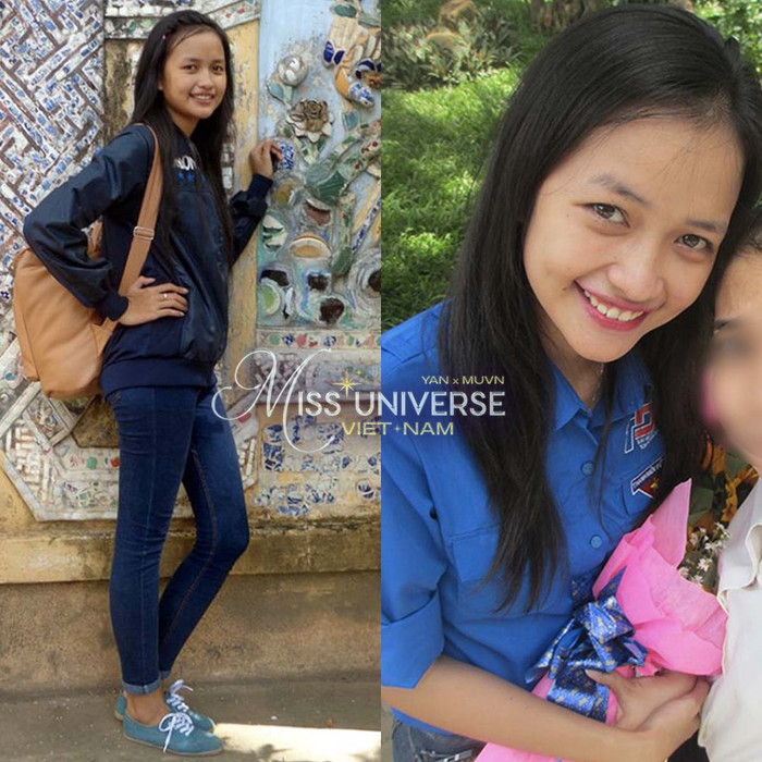 Nhan sắc thời đi học của Ngọc Châu có thể không nổi bật như thời điểm hiện tại, tuy nhiên, vóc dáng cùng nét đẹp tự nhiên đúng lứa tuổi khiến nhiều người hâm mộ vô cùng thích thú