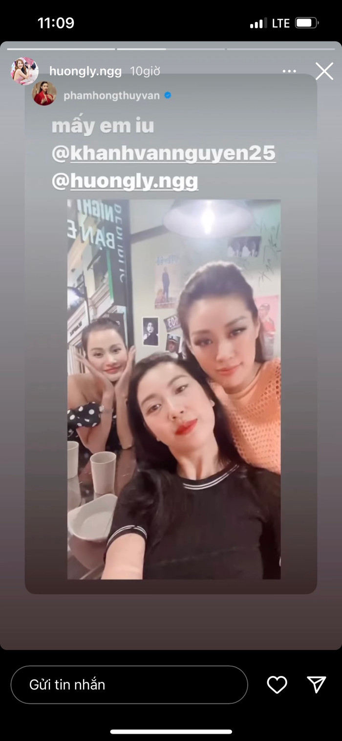 'Trốn tránh' Miss Universe VN, cuối cùng Thúy Vân cũng xuất hiện, hẹn hò riêng với Khánh Vân và Hương Ly Ảnh 3