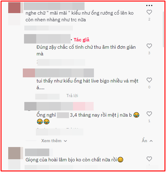 Chưa kịp ra mắt bài mới, Hoài Lâm bị khán giả chê bai 'giọng hát xuống cấp' Ảnh 2